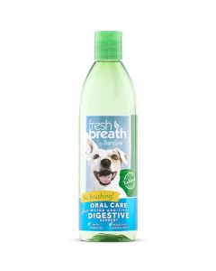 TropiClean Fresh Breath Oral Care Plus Digestive Support Water Additive 16 oz.