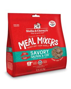Stella & Chewy's Freeze Dried Meal Mixer Savory Salmon & Cod 18 oz