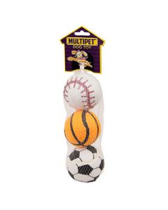 Multipet 3 Pack Sport Tennis Balls