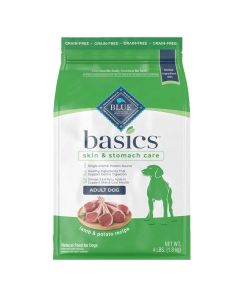 Blue Buffalo BLUE Basics Grain-Free Lamb & Potato Dry Dog Food 22 lbs.