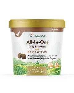 NaturVet All-In-One Soft Chews 60ct