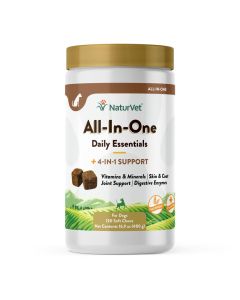 NaturVet All-In-One Soft Chews 120 ct