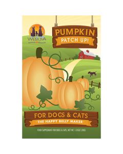 WERUVA Pumpkin Patch Up!  Pumpkin Supplement for Dogs & Cats 1.05 oz.