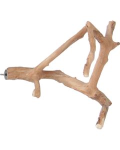 A & E Cage Company Java Wood Multi Branch Bird Perch Small