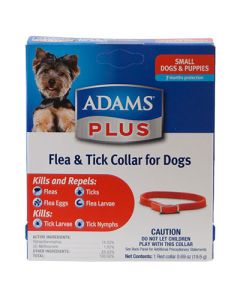 ADAMS Plus Flea & Tick Collar for Small Dogs & Puppies