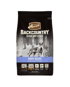 Merrick Backcountry Raw Infused Puppy Recipe Dog Food 4 lb.