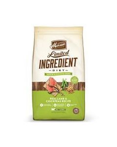 Merrick Limited Ingredient Diet Grain Free Real Lamb + Chickpeas Recipe Adult Dog Food 4 lbs