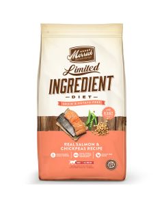 Merrick Limited Ingredient Diet Grain Free Real Salmon + Chickpeas Recipe Adult Dog Food 22 lbs