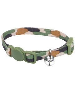 Coastal Li'l Pals Adjustable Breakaway Kitten Collar Camo Brown