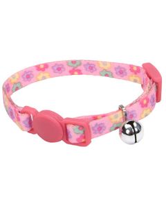 Coastal Li'l Pals Adjustable Breakaway Kitten Collar Daisies Multicolor