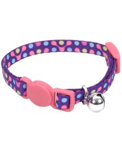 Coastal Li'l Pals Adjustable Breakaway Kitten Collar Purple Gear