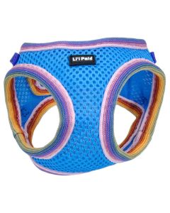 Coastal Lil' Pals Comfort Mesh Dog Harness Petite X-Small Blue Lagoon 8"-10"
