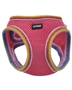 Coastal Lil' Pals Comfort Mesh Dog Harness Bright Pink Petite Small 10"-12"