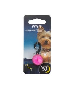 Nite Ize Innovation PetLit LED Jewel Pink