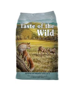 Taste of the Wild Appalachian Valley SB Canine Recipe Vension & Garbanzo Beans 5 lbs
