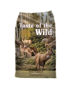 Taste of the Wild Pine Forest Canine Recipe with Venison & Legumes Dog Food 28 lbs