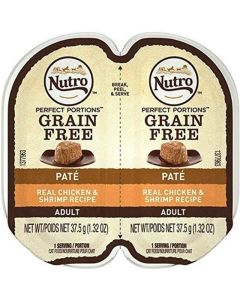 Nutro Perfect Portions Chicken & Shrimp Cat Food Pate Tray 2.65 oz.