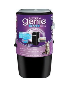 Litter Genie Plus Cat Litter Disposal System Black