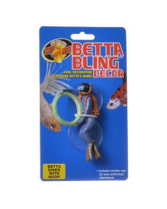 Zoo Med Betta Bling Decor Diver With Hoop