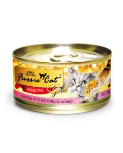 Fussie Cat Super Premium Grain Free Chicken & Egg 2.82oz Can