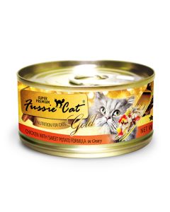 Fussie Cat Super Premium Grain Free Chicken & Sweet Potato 2.82oz Can