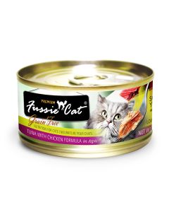 Fussie Cat Premium Grain Free Tuna & Chicken 2.82oz Can