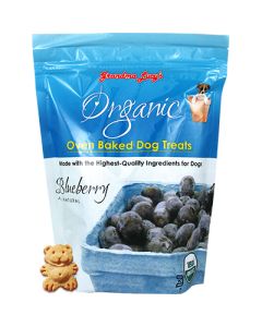 Grandma Lucy's Organic Oven-Baked Blueberry Dog Treats 14 Oz.