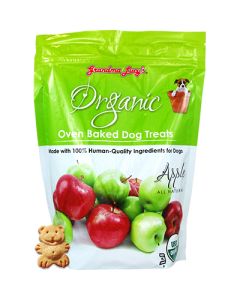 Grandma Lucy's Organic Oven-Baked Apple Dog Treats 14 Oz.