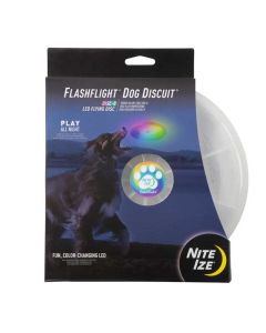 Nite Ize Flashflight Dog Discuit LED Flying Disc