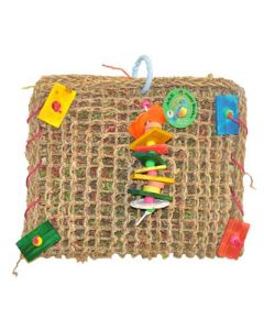 A&E Cage Company Java Wood Happy Beaks Vine Mat Forage Pouch