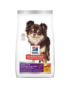 Hill�s Science Diet Adult Sensitive Stomach & Skin Small & Mini Chicken Recipe Dog Food 15 lbs