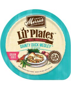 Merrick Lil’ Plates Grain Free Dainty Duck Medley 3.5oz