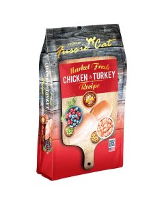 Fussie Cat Market Fresh Chicken & Turkey Recipe Cat Food 10 lbs.