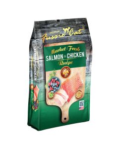 Fussie Cat Market Fresh Salmon & Chicken Recipe Cat Food 4 lbs.