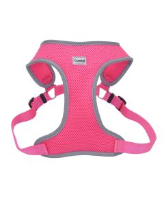 Coastal Comfort Soft Reflective Wrap Adjustable Dog Harness Neon Pink Small 5/8" x 19"-23"