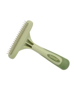 Coastal Safari Single Row Dog Undercoat Rake with Rotating Pins
