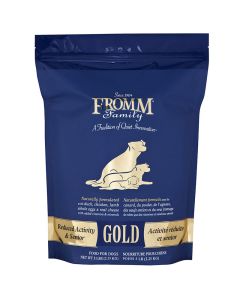 Fromm Family Reduced Activity & Senior Gold Dog Food 15 lbs