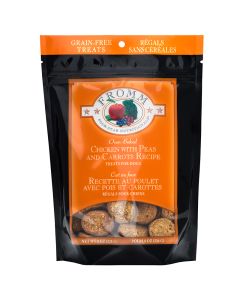 Fromm Four-Star Nutritionals Grain-Free Chicken with Carrots & Peas Recipe Dog Treats 8oz.