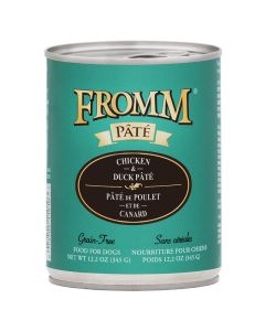 Fromm Chicken & Duck Pate Can Food for Dogs 12.2 oz.