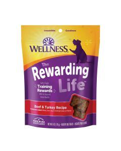 Wellness Rewarding Life Training Treats Beef & Turkey Recipe 6 oz.