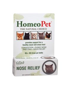 HomeoPet Feline Nose Relief 15 ml.