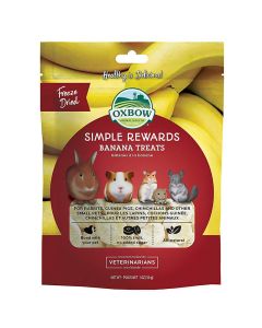 Oxbow Simple Rewards Banana Treats 1 oz.