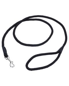 Coastal Rope Leash Black 6'