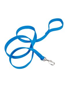 Coastal Double-Ply Dog Leash Blue Lagoon 1" x 4'