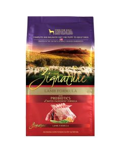 Zignature Lamb Limited Ingredient Formula Dog Food 25 lbs.