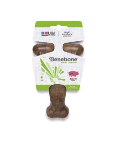 Benebone Wishbone Dog Chew Bacon Small