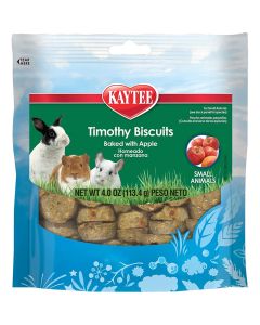 Kaytee Timothy Biscuits Baked Apple Treat 4 oz.
