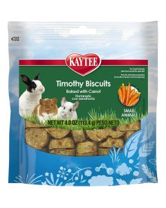 Kaytee Timothy Biscuits Baked with Carrot 4 oz.