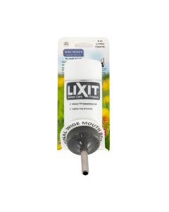 LIXIT Wide Mouth Water Bottle for Small Animals 8 oz