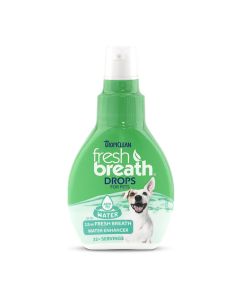 TropiClean Fresh Breath Drops For Pets 1.7 oz